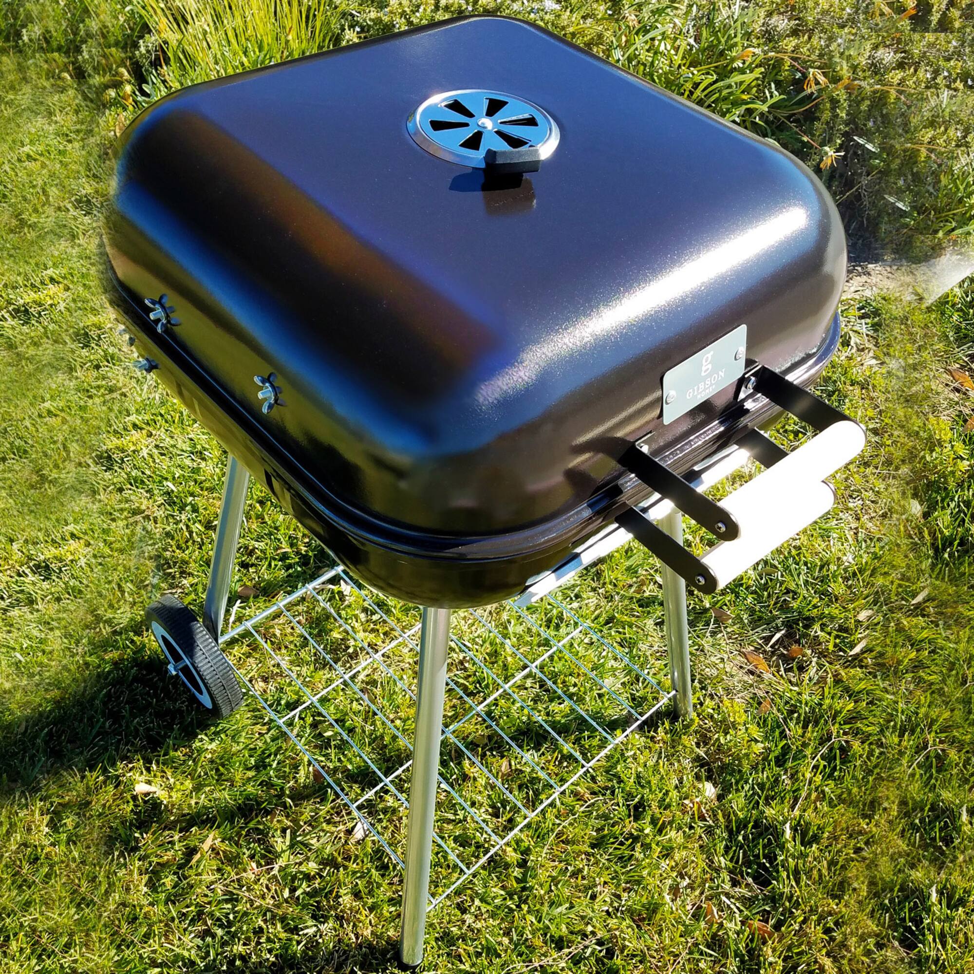 Gibson Home® Catari 18" Black Charcoal BBQ Grill